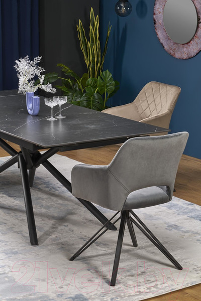 Изображение товара Стул Halmar K535 (серый/черный)