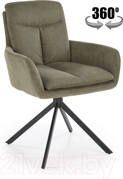 Изображение товара Стул Halmar K536 (оливковый/черный)