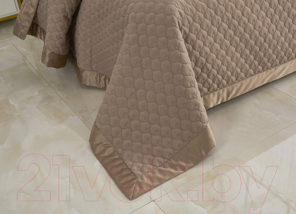 Изображение товара Набор текстиля для спальни Sofi de Marko Роксалана 160х220 / Пок-Рк4-160х220 (мокко)