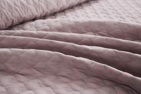 Изображение товара Набор текстиля для спальни Sofi de Marko Роксалана 160х220 / Пок-Рк3-160х220 (чайная роза)