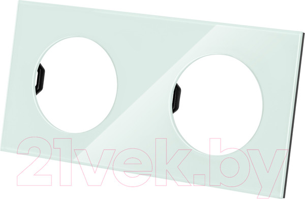 Изображение товара Рамка для выключателей и розеток TDM Байкал / SQ1819-0103 (фисташковый)