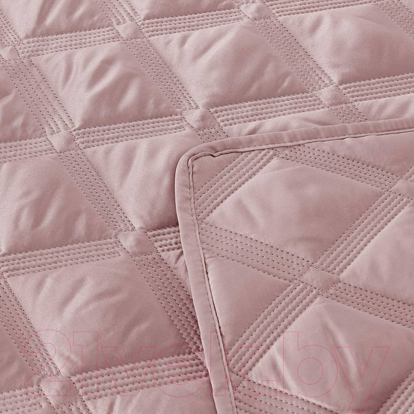 Изображение товара Набор текстиля для спальни Sofi de Marko Шармель 230х250 / Пок-Ш5П-230х250 (пепельно-розовый)