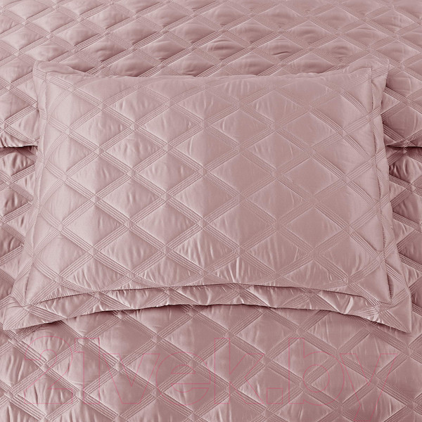 Изображение товара Набор текстиля для спальни Sofi de Marko Шармель 230х250 / Пок-Ш5П-230х250 (пепельно-розовый)