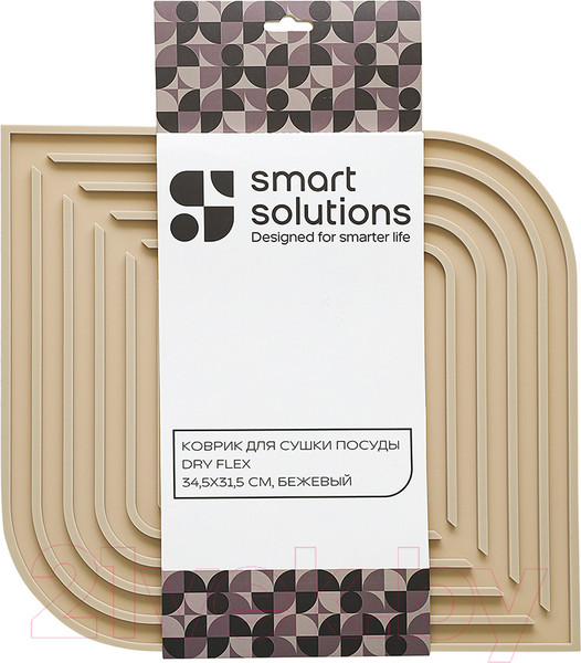 Изображение товара Коврик для сушки посуды Smart Solutions Dry Flex SS000088 (бежевый)