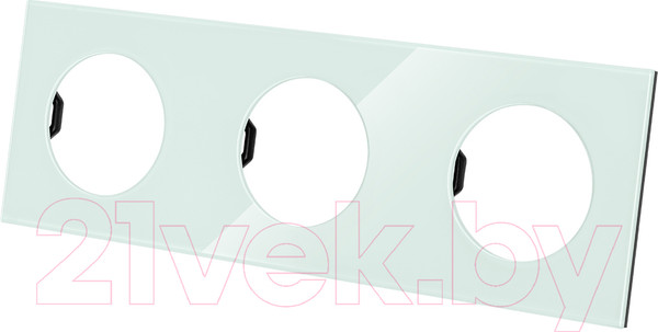 Изображение товара Рамка для выключателей и розеток TDM Байкал / SQ1819-0104 (фисташковый)