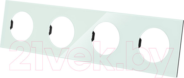 Изображение товара Рамка для выключателей и розеток TDM Байкал / SQ1819-0105 (фисташковый)