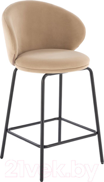 Изображение товара Стул барный Halmar H121 (бежевый/черный)