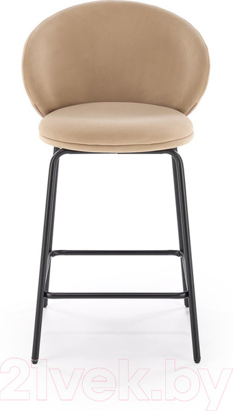 Изображение товара Стул барный Halmar H121 (бежевый/черный)