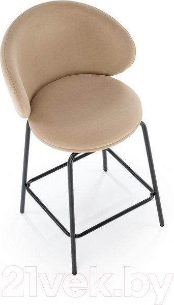 Изображение товара Стул барный Halmar H121 (бежевый/черный)