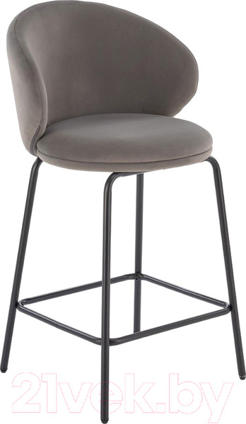 Изображение товара Стул барный Halmar H121 (серый/черный)