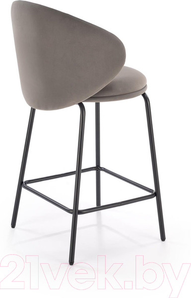 Изображение товара Стул барный Halmar H121 (серый/черный)