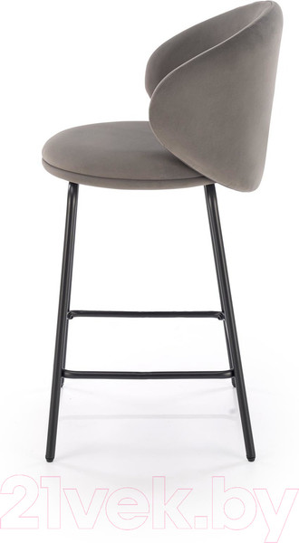 Изображение товара Стул барный Halmar H121 (серый/черный)