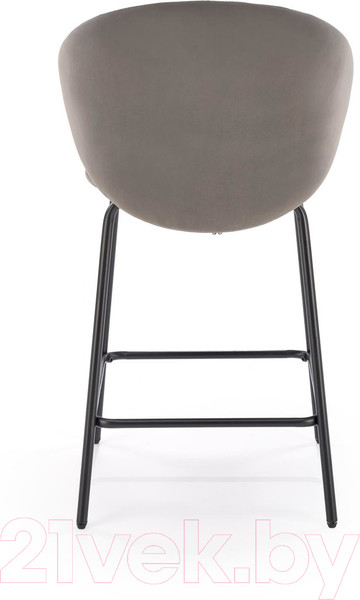 Изображение товара Стул барный Halmar H121 (серый/черный)