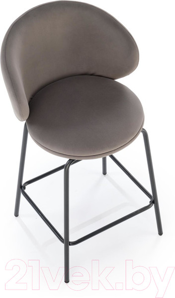 Изображение товара Стул барный Halmar H121 (серый/черный)