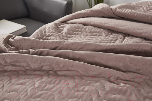 Изображение товара Набор текстиля для спальни Sofi de Marko Саванна 160х220 / Пок-Сн-К-160х220 (кофейный)