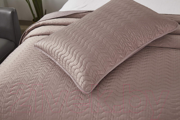 Изображение товара Набор текстиля для спальни Sofi de Marko Саванна 160х220 / Пок-Сн-К-160х220 (кофейный)