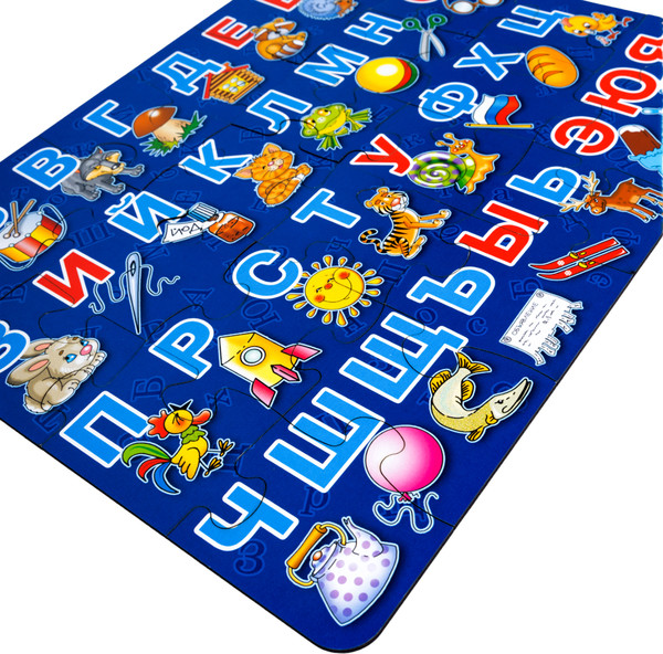 Изображение товара Развивающая игра Десятое королевство Мои первые пазлы Алфавит / 05340