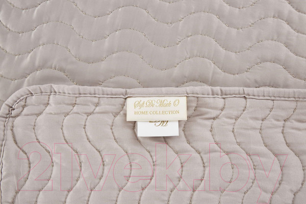 Изображение товара Набор текстиля для спальни Sofi de Marko Саванна 160х220 / Пок-Сн-Ср-160х220 (серый)