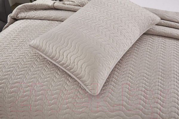 Изображение товара Набор текстиля для спальни Sofi de Marko Саванна 160х220 / Пок-Сн-Ср-160х220 (серый)