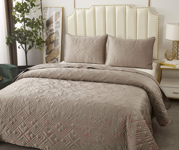 Изображение товара Набор текстиля для спальни Sofi de Marko Себастьян 230х250 / Пок-СБ3-230х250 (бежевый)