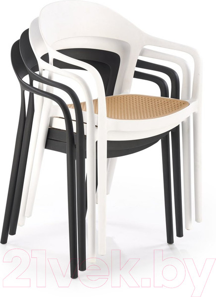 Изображение товара Стул Halmar K530 (черный/натуральный)