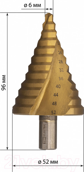 Изображение товара Сверло TDM SQ1090-0723