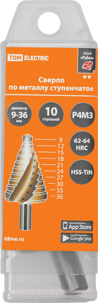 Изображение товара Сверло TDM SQ1090-0719