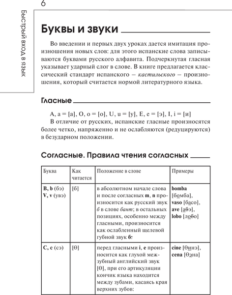 Изображение товара Учебное пособие АСТ Быстрый вход в испанский (Гонсалес Рушания, Алимова Роза)