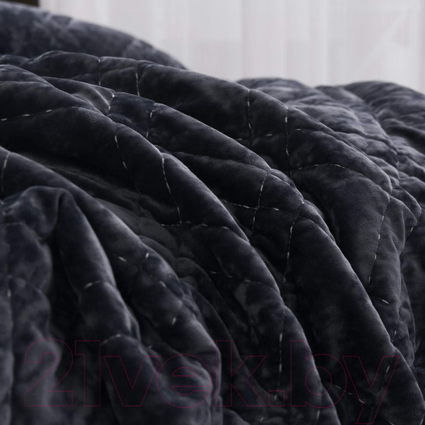 Изображение товара Набор текстиля для спальни Sofi de Marko Селена 160х220 / Пок-СЛа-160х220 (антрацитовый)