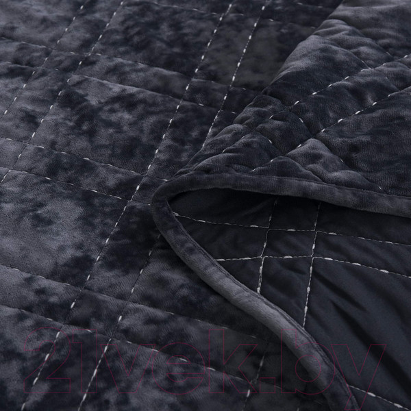 Изображение товара Набор текстиля для спальни Sofi de Marko Селена 160х220 / Пок-СЛа-160х220 (антрацитовый)