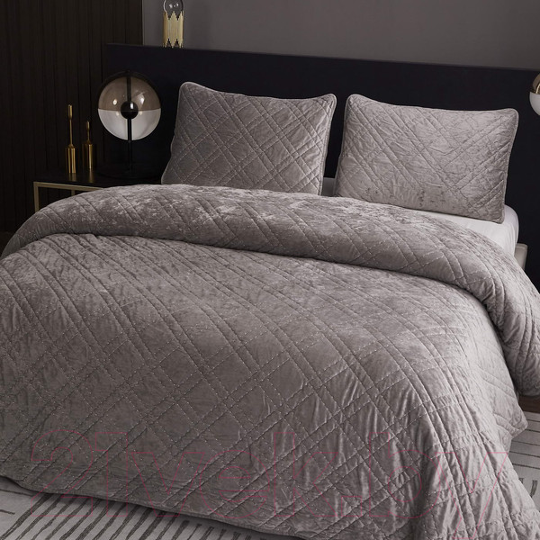 Изображение товара Набор текстиля для спальни Sofi de Marko Селена 160х220 / Пок-СЛб-160х220 (бежевый)