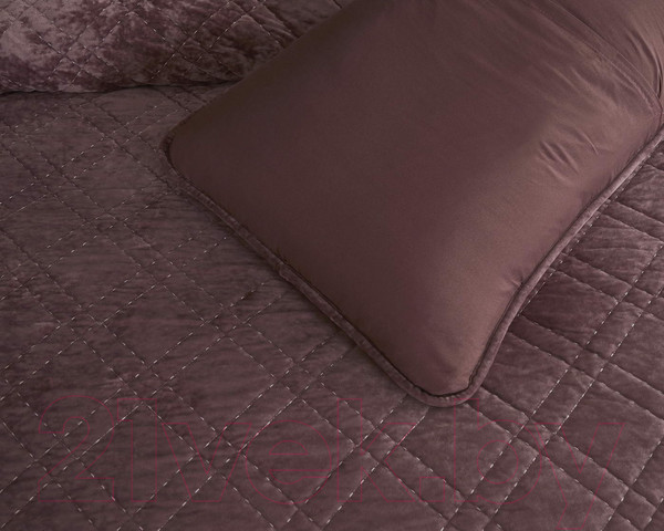 Изображение товара Набор текстиля для спальни Sofi de Marko Селена 160х220 / Пок-СЛпр-160х220 (пепельно-розовый)