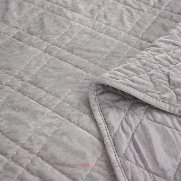 Изображение товара Набор текстиля для спальни Sofi de Marko Селена 160х220 / Пок-СЛср-160х220 (серебристый)