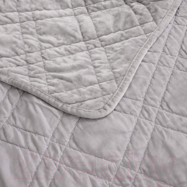 Изображение товара Набор текстиля для спальни Sofi de Marko Селена 160х220 / Пок-СЛср-160х220 (серебристый)