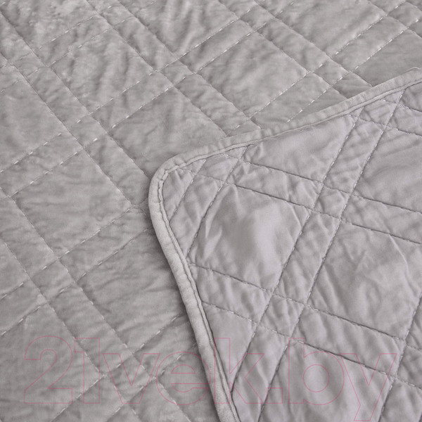 Изображение товара Набор текстиля для спальни Sofi de Marko Селена 160х220 / Пок-СЛср-160х220 (серебристый)