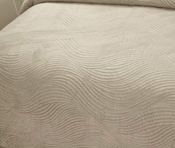 Изображение товара Набор текстиля для спальни Sofi de Marko Жизель 160х220 / Пок-ЖЛ7-160х220 (кремовый)