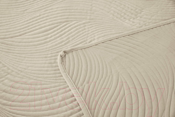 Изображение товара Набор текстиля для спальни Sofi de Marko Жизель 160х220 / Пок-ЖЛ7-160х220 (кремовый)