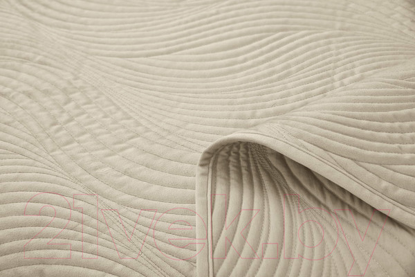 Изображение товара Набор текстиля для спальни Sofi de Marko Жизель 160х220 / Пок-ЖЛ7-160х220 (кремовый)