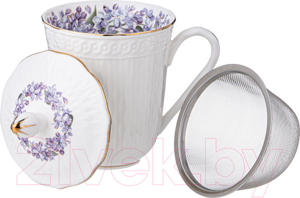 Изображение товара Кружка Lefard Lilac / 760-798 (с крышкой и ситом)