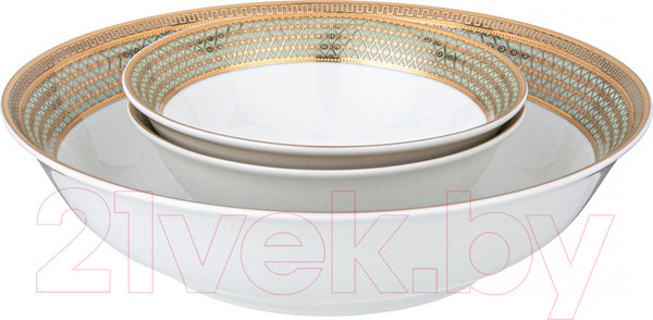 Изображение товара Набор столовой посуды Lefard Золотая сетка / 770-223 (мятный)