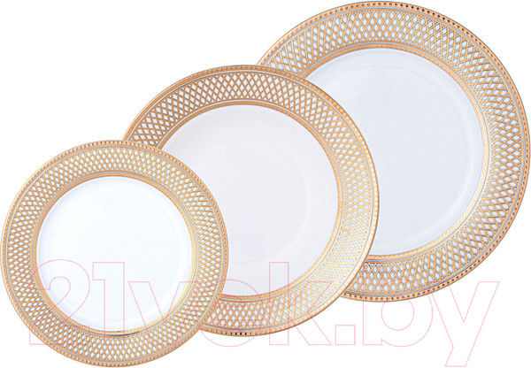 Изображение товара Набор столовой посуды Lefard Золотая сетка / 770-228