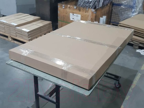 Изображение товара Столешница для стола Sheffilton SHT-TT41 120/80 МДФ бочкообразная (кроскат)