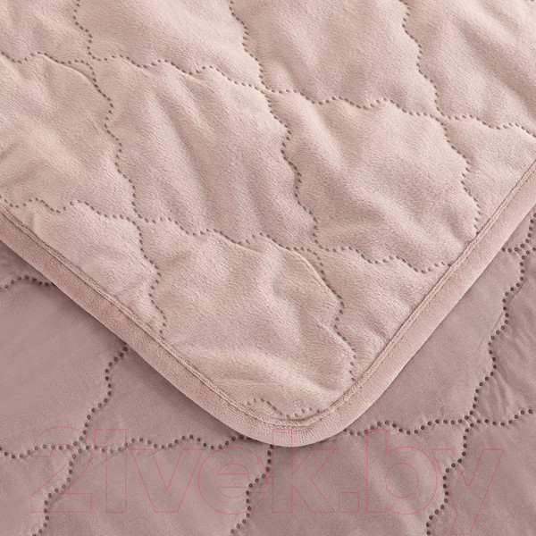 Изображение товара Набор текстиля для спальни Sofi de Marko Деметра 160х220 / Пок-5303ПР-160х220 (пепельно-розовый)