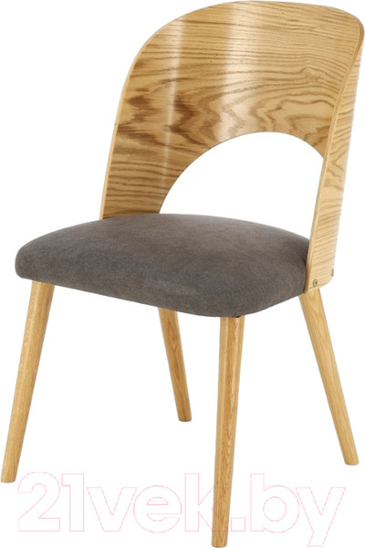 Изображение товара Стул Halmar Cadiz (серый/дуб натуральный)