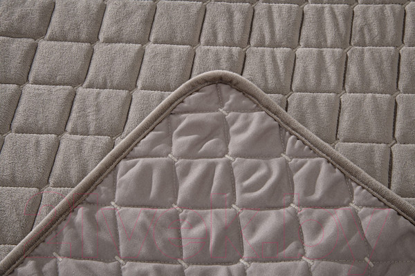 Изображение товара Набор текстиля для спальни Sofi de Marko Натаниэль 160х220 / Пок-Нт-160х220с (серый)