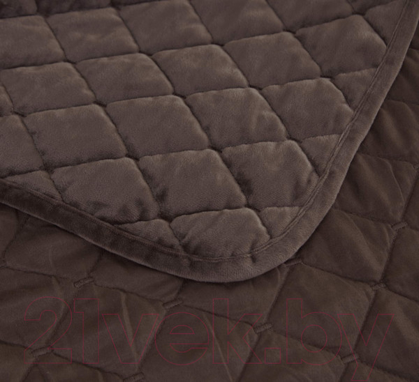 Изображение товара Набор текстиля для спальни Sofi de Marko Натаниэль 160х220 / Пок-Нт-160х220ш (шоколад)