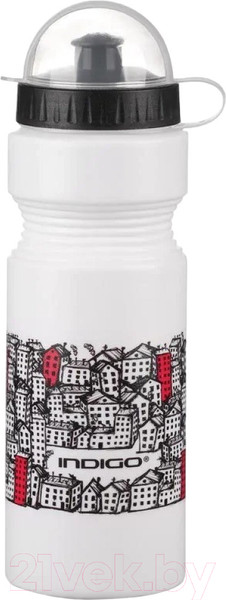 Изображение товара Бутылка для воды Indigo Sport City IN036 (750мл, белый)