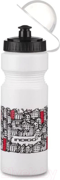 Изображение товара Бутылка для воды Indigo Sport City IN036 (750мл, белый)