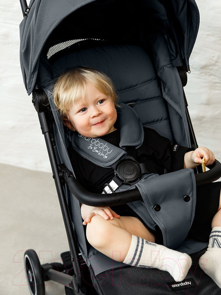 Изображение товара Детская прогулочная коляска Amarobaby Route / AB23-10ROUTE/10 (графит)