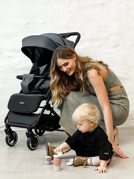 Изображение товара Детская прогулочная коляска Amarobaby Route / AB23-10ROUTE/10 (графит)